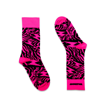 FULLZEBRA ROSE FLUO
